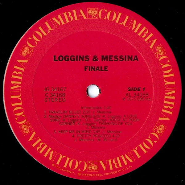 Loggins & Messina* : Finale (2xLP, Album, Pit)