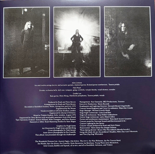 Rush : Hemispheres (LP, Album, RE, RM, 180)
