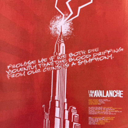 I Am The Avalanche : I Am The Avalanche (LP, Album, RE, Red)