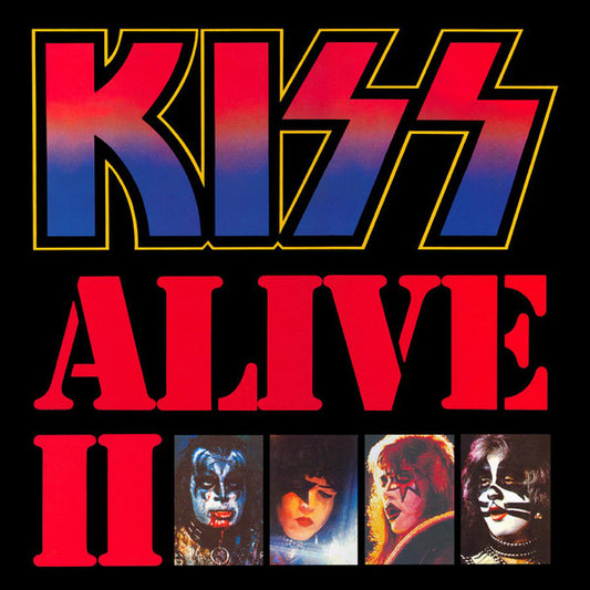 Kiss : Alive II (2xLP, Album, Kee)
