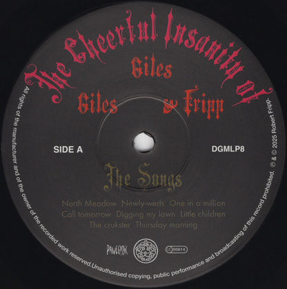Giles, Giles And Fripp : The Cheerful Insanity Of Giles, Giles And Fripp (The Songs) (LP, Album, RE, RM, 200)