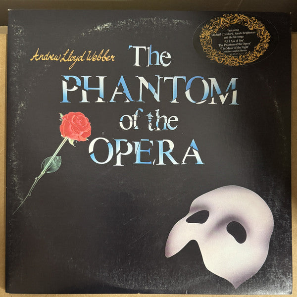 Andrew Lloyd Webber : The Phantom Of The Opera (2xLP, Album, Spe)