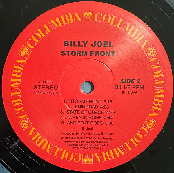 Billy Joel : Storm Front (LP, Album, RE)