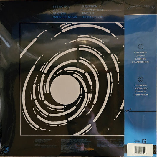 Television : Marquee Moon (LP, Album, Ltd, RE, 180)