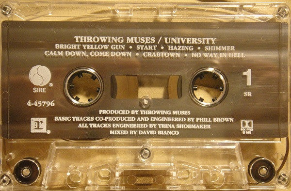 Throwing Muses : University (Cass, Album)