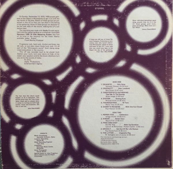 Various : Gathering At The Depot (LP, Comp)