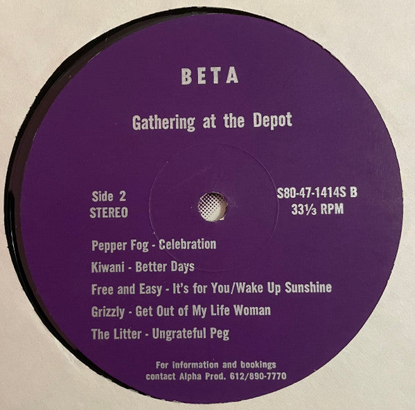 Various : Gathering At The Depot (LP, Comp)