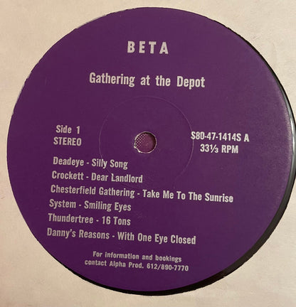 Various : Gathering At The Depot (LP, Comp)