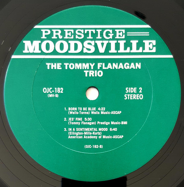The Tommy Flanagan Trio* : The Tommy Flanagan Trio (LP, Album, RE)