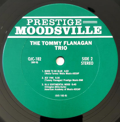 The Tommy Flanagan Trio* : The Tommy Flanagan Trio (LP, Album, RE)