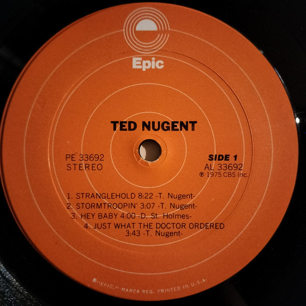 Ted Nugent : Ted Nugent (LP, Album)