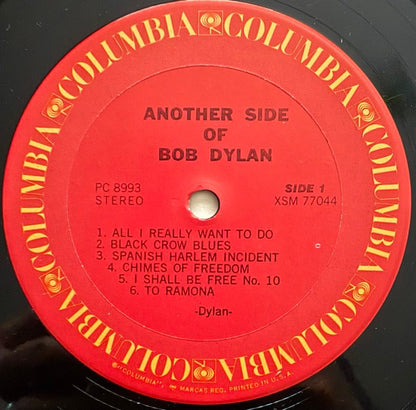 Bob Dylan : Another Side Of Bob Dylan (LP, Album, RE, Car)