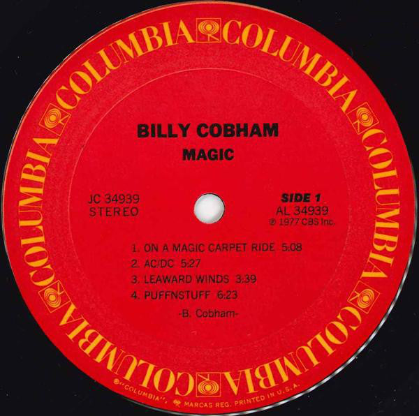 Billy Cobham : Magic (LP, Album, Gat)