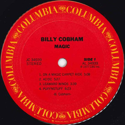 Billy Cobham : Magic (LP, Album, Gat)