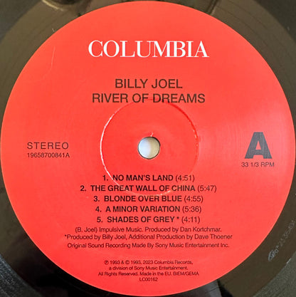 Billy Joel : River Of Dreams (LP, Album, RE)