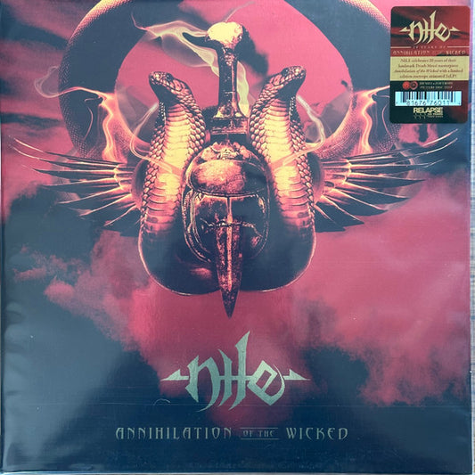 Nile (2) : Annihilation Of The Wicked (2xLP, Pic, 20t)