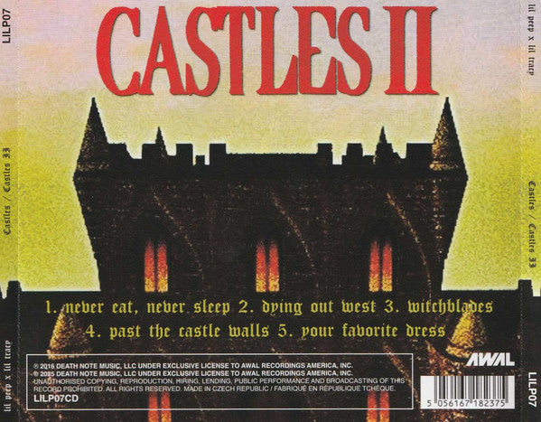 Lil Peep x Lil Tracy : Castles / Castles II (CD, EP, Comp)
