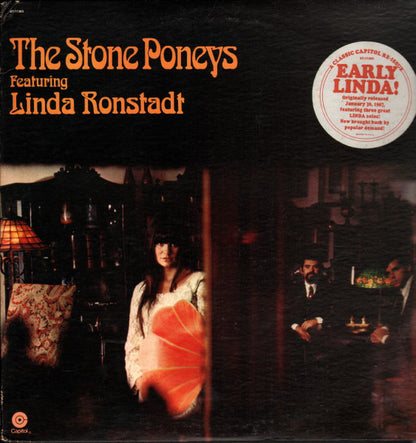 The Stone Poneys Featuring Linda Ronstadt : The Stone Poneys Featuring Linda Ronstadt (LP, Album, RE, Win)