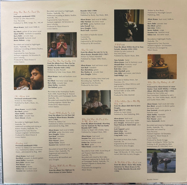 Alison Krauss : Now That I’ve Found You - A Collection  (LP, Comp, RE)