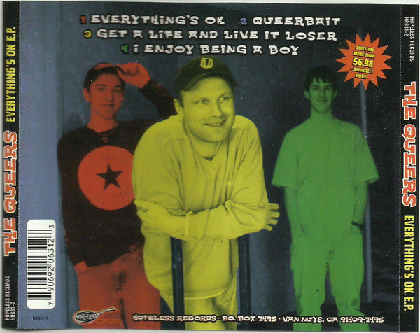 The Queers : Everything's O.K. EP (CD, EP)