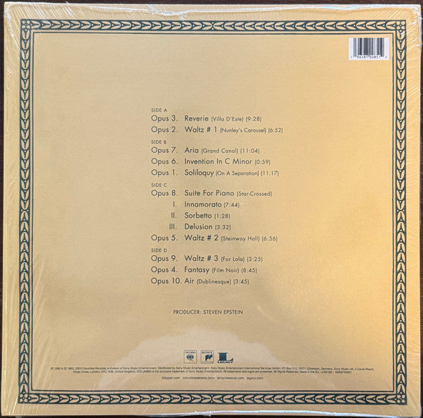 Billy Joel, Richard Joo : Fantasies & Delusions (Op. 1-10 Music For Solo Piano) (2xLP, Album, RE)