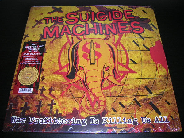 The Suicide Machines : War Profiteering Is Killing Us All (LP, Ltd, Pic, RE, Zoe)