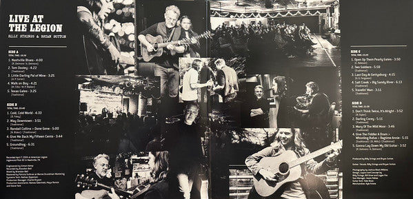 Billy Strings & Bryan Sutton : Live At The Legion (2xLP, Album, Ltd, Red)