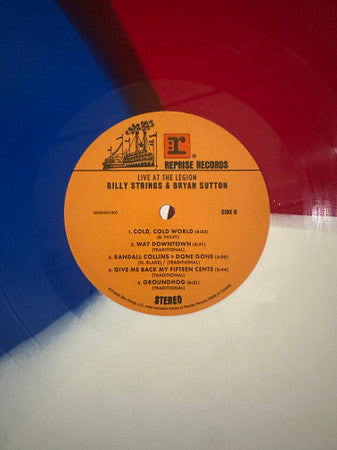 Billy Strings & Bryan Sutton : Live At The Legion (2xLP, Album, Ltd, Red)