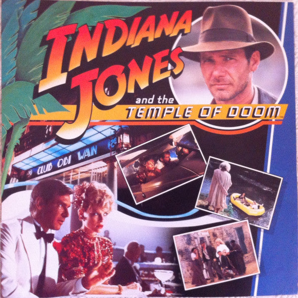 John Williams (4) : Indiana Jones And The Temple Of Doom (The Original Motion Picture Soundtrack) (LP, Album, Gat)