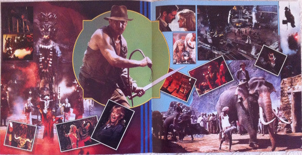 John Williams (4) : Indiana Jones And The Temple Of Doom (The Original Motion Picture Soundtrack) (LP, Album, Gat)
