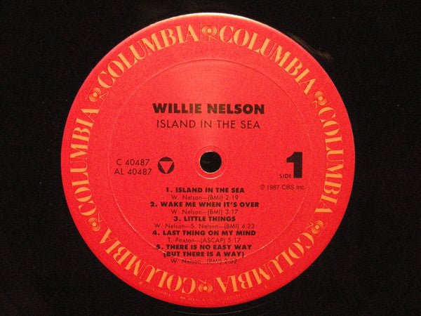 Willie Nelson : Island In The Sea (LP, Album)