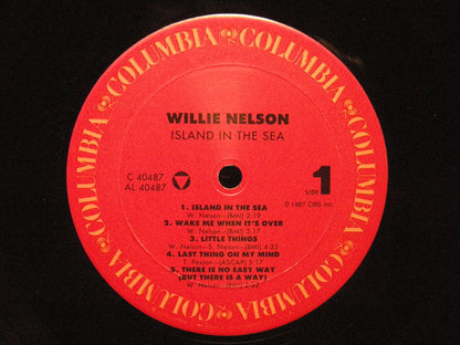 Willie Nelson : Island In The Sea (LP, Album)