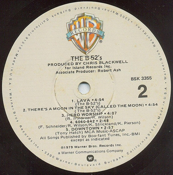 The B-52's : The B-52's (LP, Album, RP, Win)