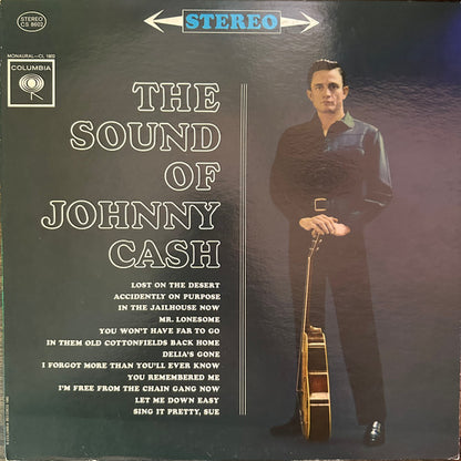Johnny Cash : The Sound Of Johnny Cash (LP, Album, RE, Pit)
