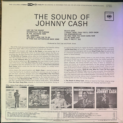 Johnny Cash : The Sound Of Johnny Cash (LP, Album, RE, Pit)