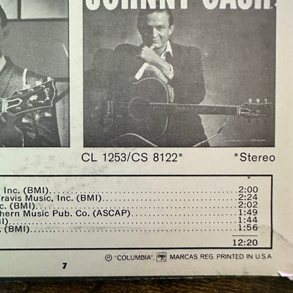Johnny Cash : The Sound Of Johnny Cash (LP, Album, RE, Pit)