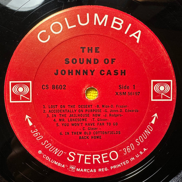 Johnny Cash : The Sound Of Johnny Cash (LP, Album, RE, Pit)