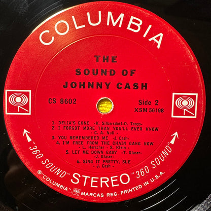 Johnny Cash : The Sound Of Johnny Cash (LP, Album, RE, Pit)