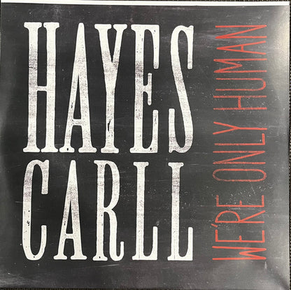 Hayes Carll : We're Only Human (LP, Album, Red)