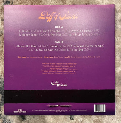 The Wood Brothers : Puff Of Smoke (LP, Album, Ltd, Pur)