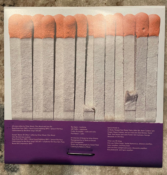 The Wood Brothers : Puff Of Smoke (LP, Album, Ltd, Pur)