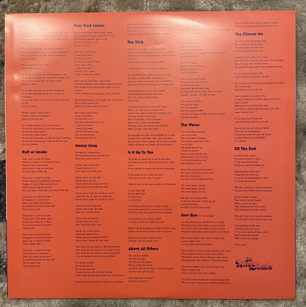 The Wood Brothers : Puff Of Smoke (LP, Album, Ltd, Pur)