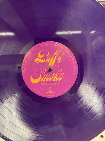 The Wood Brothers : Puff Of Smoke (LP, Album, Ltd, Pur)