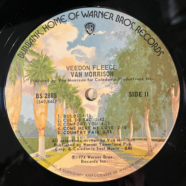 Van Morrison : Veedon Fleece (LP, Album)