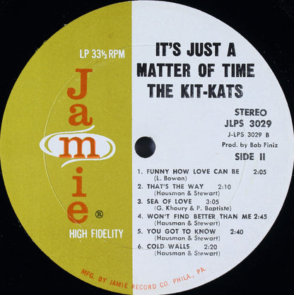 The Kit Kats : It's Just A Matter Of Time (LP, Album)