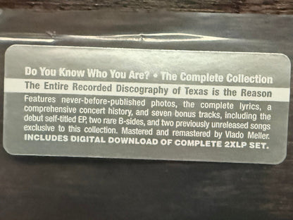 Texas Is The Reason : Do You Know Who You Are?: The Complete Collection (LP, Comp)