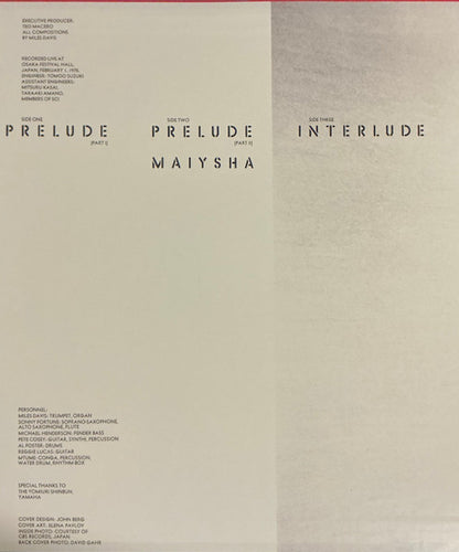 Miles Davis : Agharta (2xLP, Album, Ltd, Num, RE, RM)