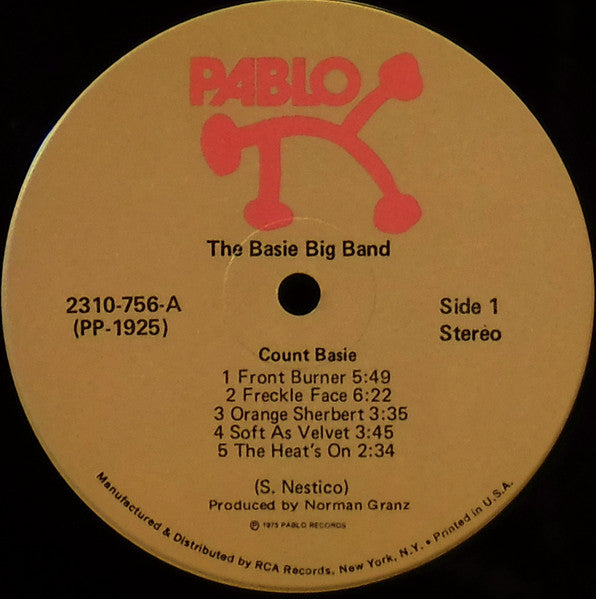 Count Basie : Basie Big Band (LP, Album)