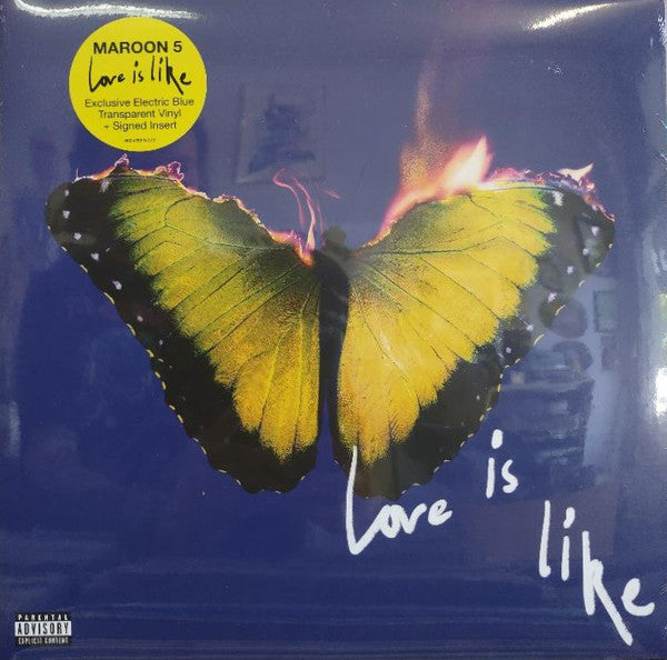 Maroon 5 : Love Is Like (LP, Album, Blu)