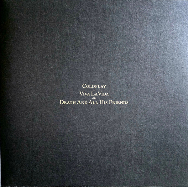 Coldplay : Viva La Vida Or Death And All His Friends (LP, Album, RE, Cle)